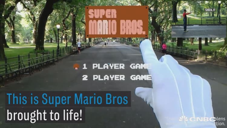 If you thought Pokémon Go was crazy, check out this rendition of Super Mario Bros
