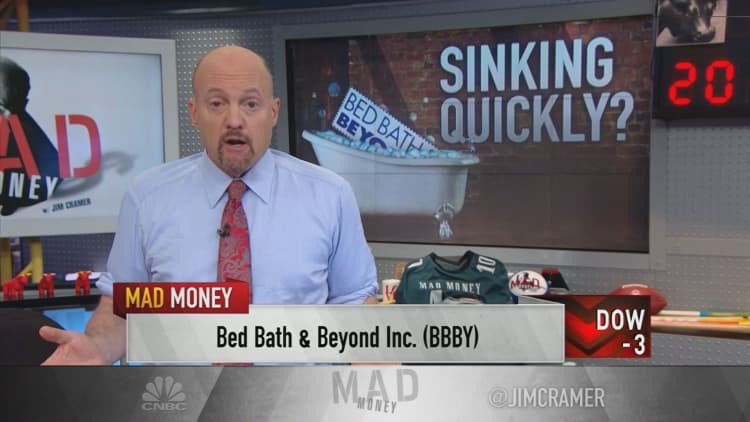 Cramer explains Bed Bath & Beyond's current existential crisis