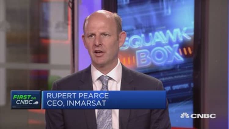 Inmarsat CEO: Very happy to talk to SoftBank