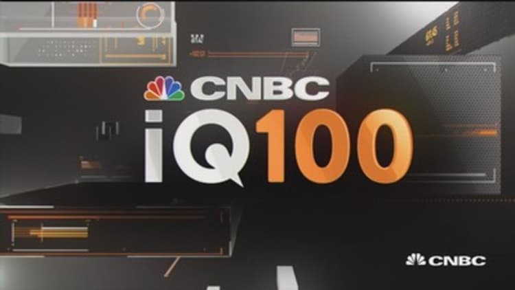 iQ100 up over twenty percent this year