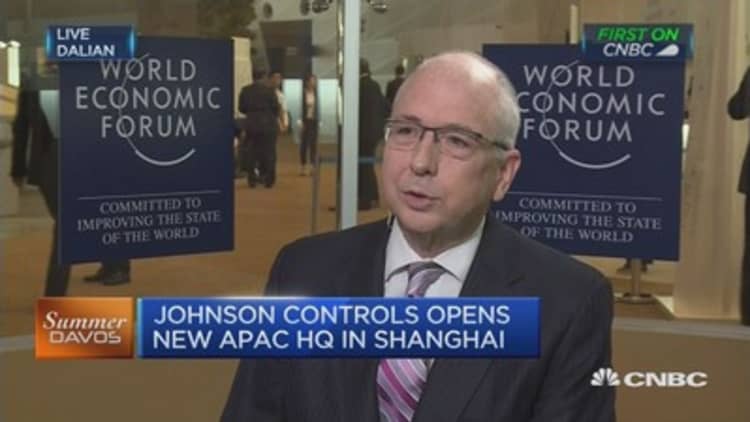 Johnson Controls CEO offers vote of confidence for Asia