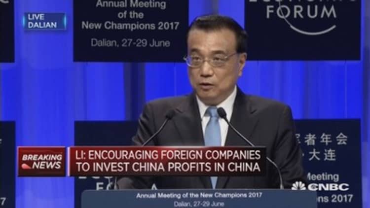 Premier Li: A lack of development is the greatest risk to China
