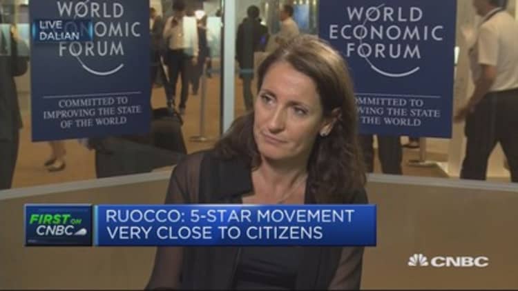 Don’t agree with bank bailouts: 5Star Movement’s Ruocco