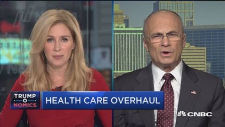 Andy Puzder: GOP has to pass health care and tax reform ahead of 2018 election