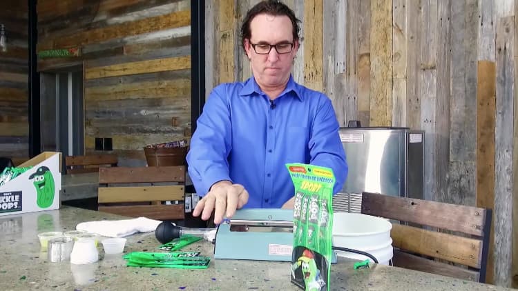 This Texan turned frozen pickle juice into the next big thing