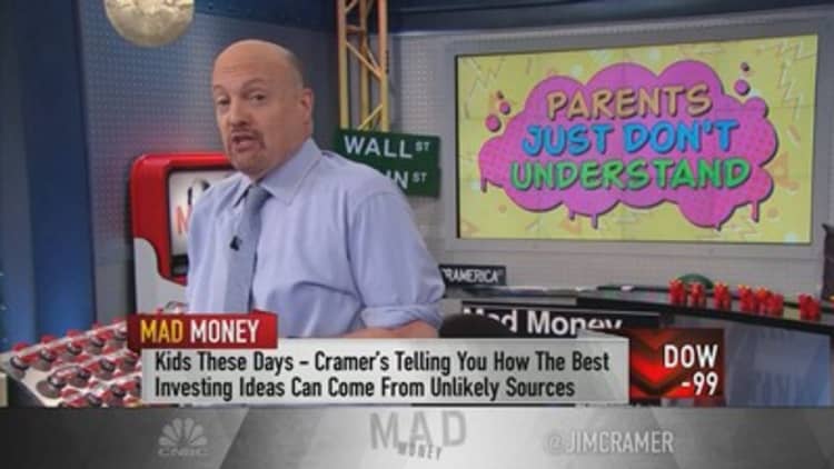 Cramer: Yes, disinterested teens can actually be the best investors