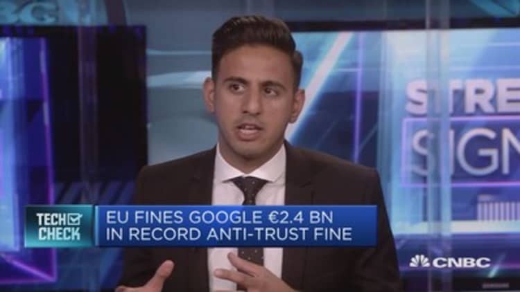 Google antitrust fine 'not a story that's going to go away soon', says CNBC's Arjun Kharpal