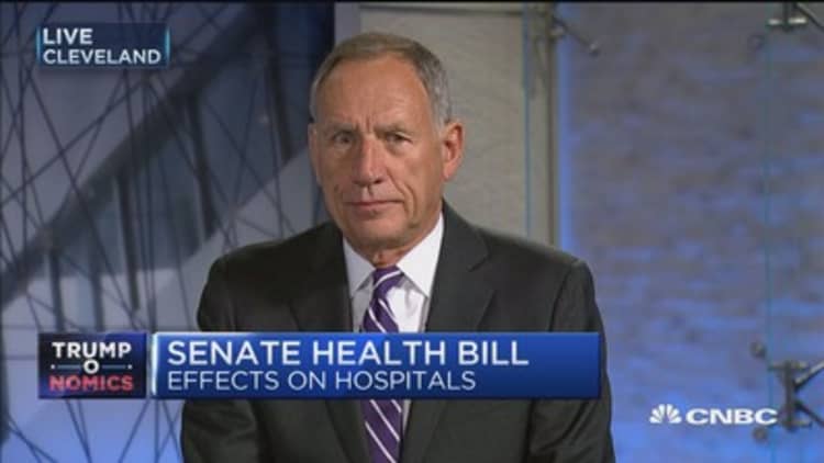 Cleveland Clinic's Tony Cosgrove: Senate health-care bill doesn't tackle rising costs