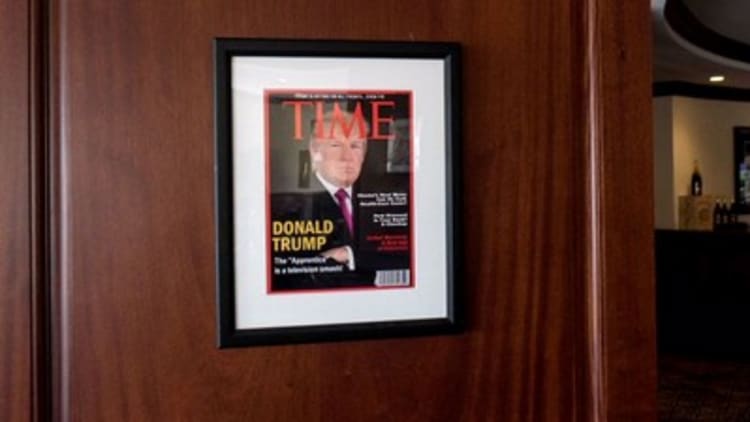 Trump Org told to remove phony Time magazine issues
