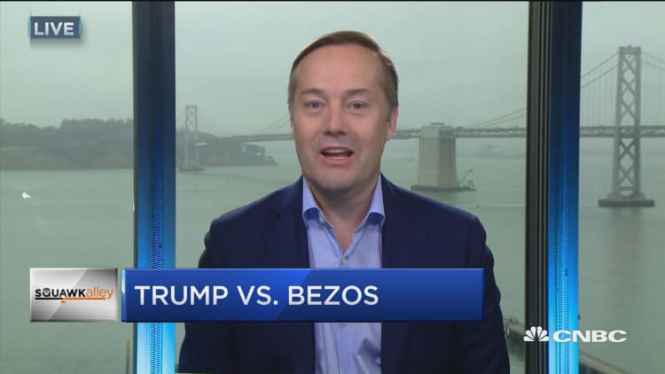 Silicon Valley investor: Trump’s tweets about Amazon taxes are ‘fake news’