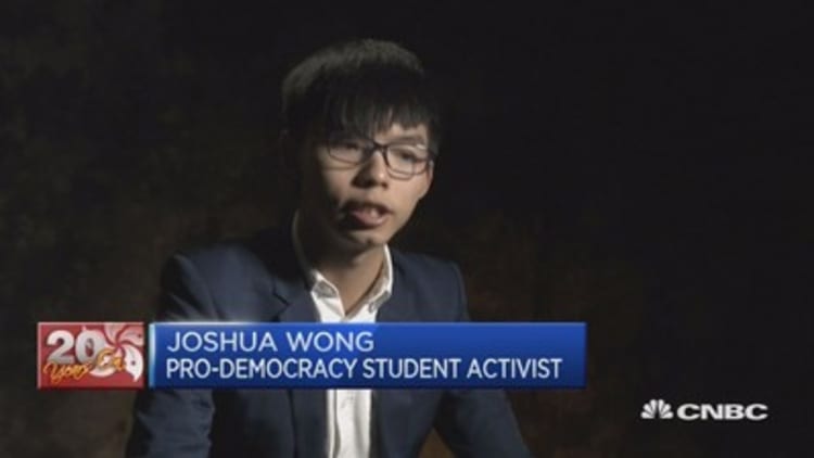 New generation ready for fight for democracy: Joshua Wong