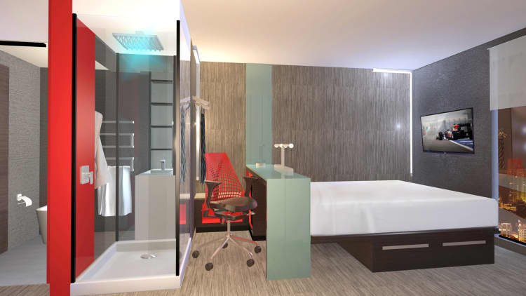 Business travelers beware: Hotels are redesigning room layouts