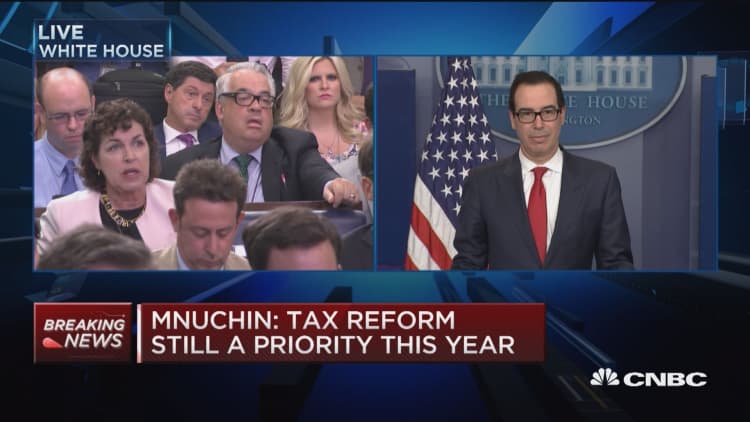 Treasury Secretary Steven Mnuchin: 100% committed to get tax reform done this year