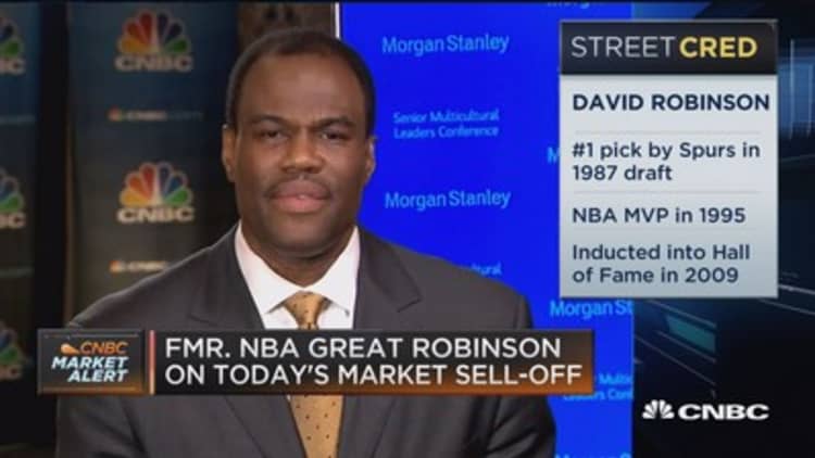 NBA's David Robinson: From professional sports to venture capitalism
