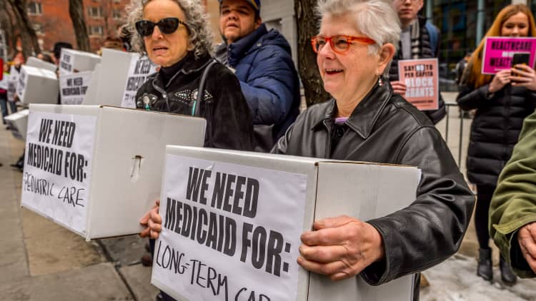 CBO now estimates Medicaid spending will fall 35%