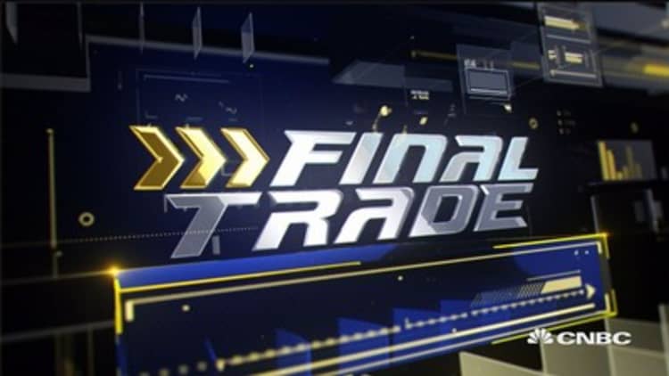 "Fast Money" final trades: XLF, IBB and more