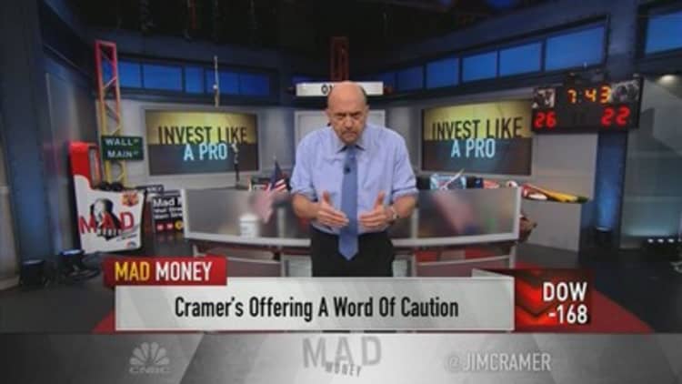 Cramer explains the explosive combination that signals a raging buy