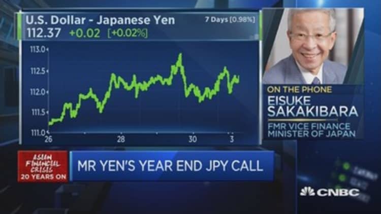 'Somewhat unrealistic' to call dollar to fall below 100 yen: Japan's Mr Yen