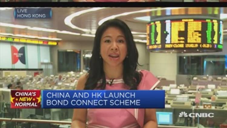China and Hong Kong launch bond connect scheme
