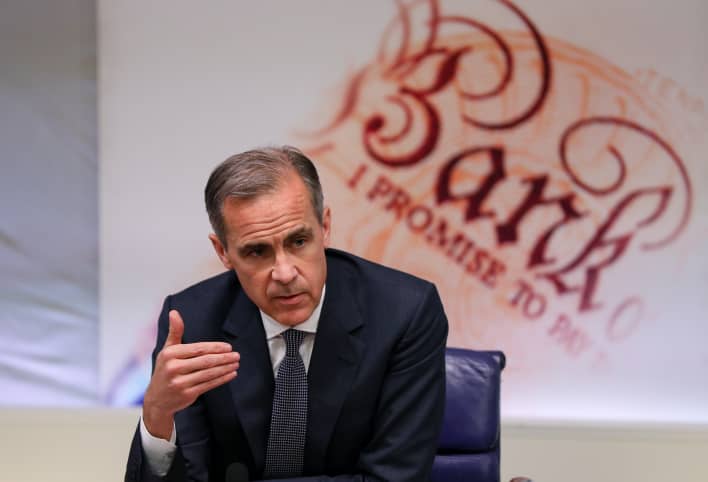 Premium EA: Mark Carney, governor of the Bank of England (BOE)