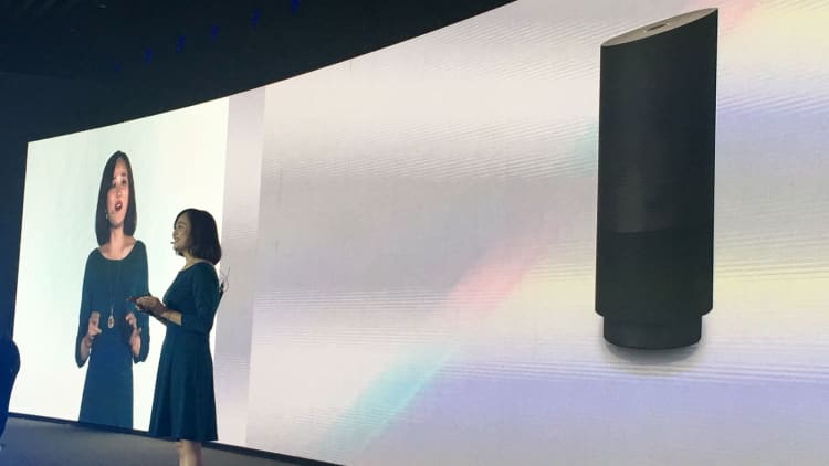 Alibaba unveils smart speaker to rival Amazon Echo and Google Home