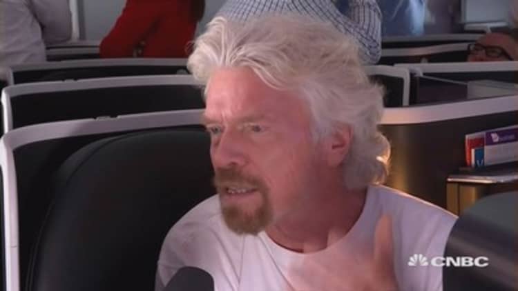A hard Brexit is no longer likely: Richard Branson