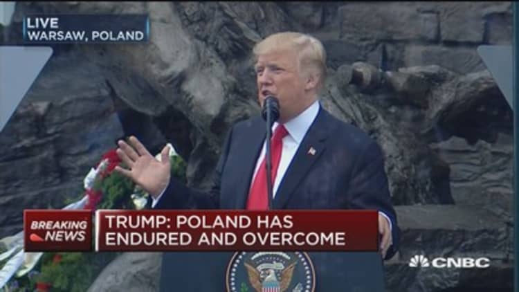 Trump: Europe must do more