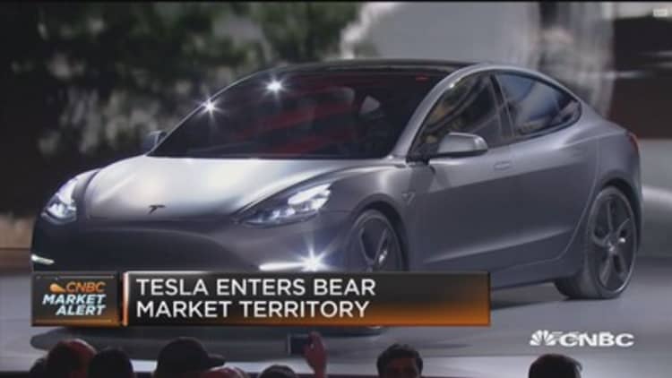 Tesla in bear market territory, no problem: Pro