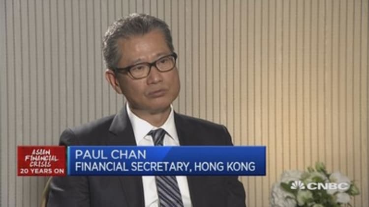 HK economy much stronger now than in the late 1990s: Paul Chan
