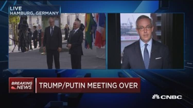 Trump and Putin end lengthy meeting at G-20 summit