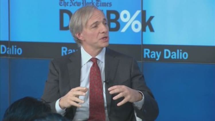Ray Dalio, manager of world's biggest hedge fund, says 'keep dancing' but party ending soon