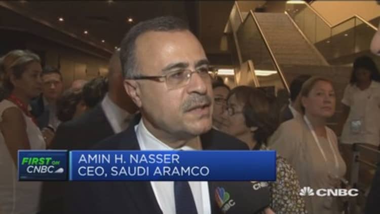 Oil investments not good enough over long term: Saudi Aramco CEO