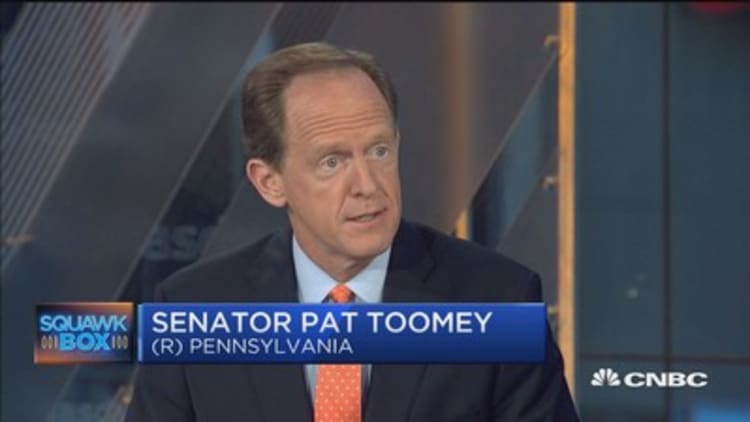 Sen. Pat Toomey: We're in a 'tight spot' with GOP health-care bill