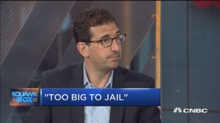 Are some executives too big to jail?