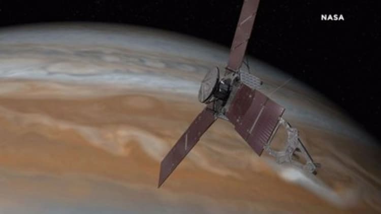 NASA spacecraft to fly over 'Eye of Jupiter' for first time in history