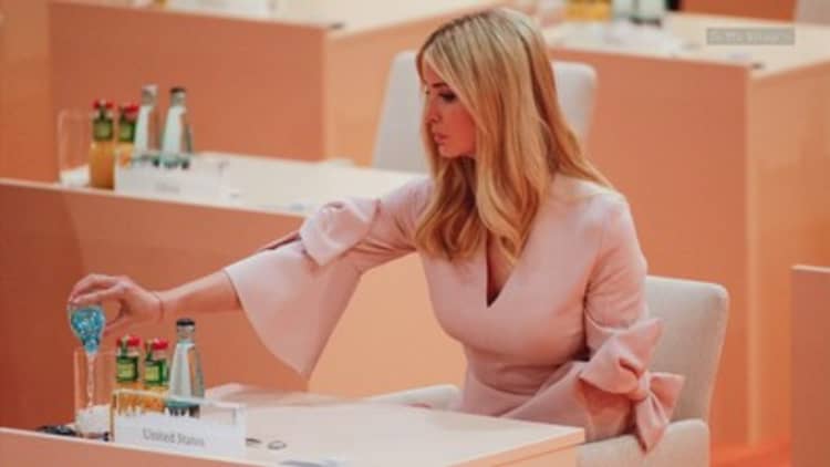 Trump defends daughter Ivanka's seat at G-20 table