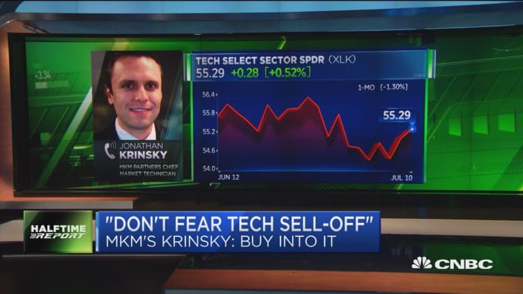 Tech sell-off is a buying opportunity: MKM's Jonathan Krinsky