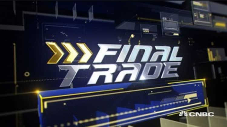 "Fast Money" final trades: AXP, INTC, and more