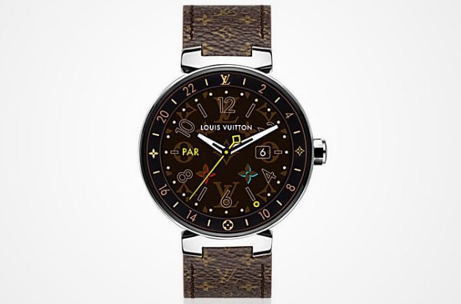 Louis Vuitton Stainless Chronometer Watch Face Used And Loved