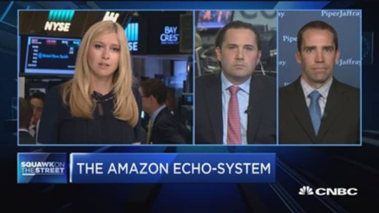 Cowen's John Blackledge: Amazon Echo is in 12 percent of households