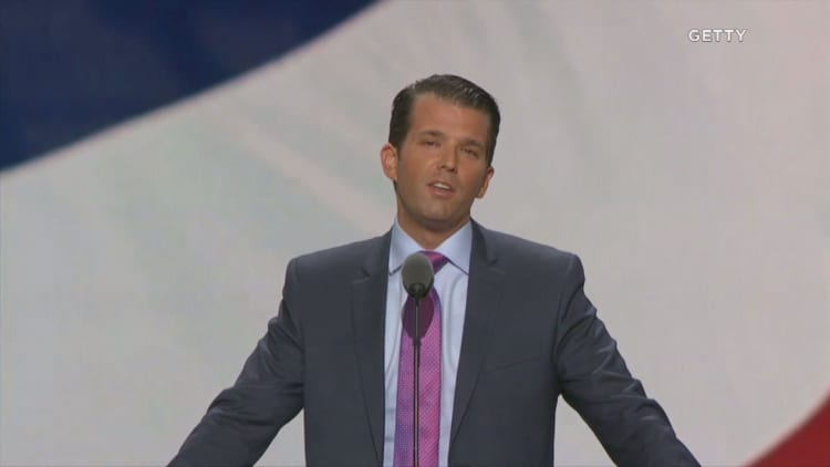 Donald Trump Jr. releases emails saying he was offered Clinton dirt as part of Russia's 'support' for his father
