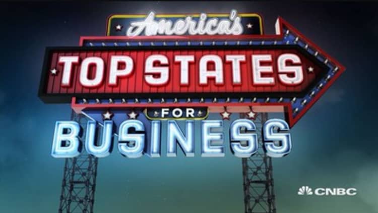 Hint recap for America's Top States for Business