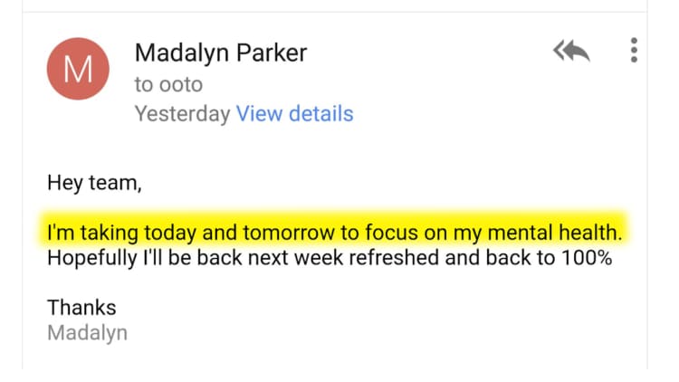 This Women's Mental Health Day request set the internet on fire