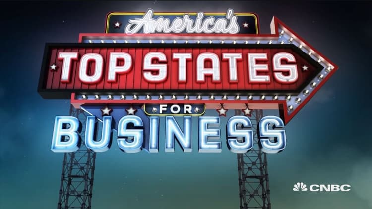 Washington is CNBC's Top State for Business