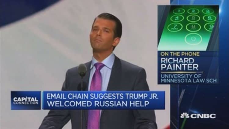 Trump Jr. emails show desire to collude with Russia, says Former Bush ethics lawyer