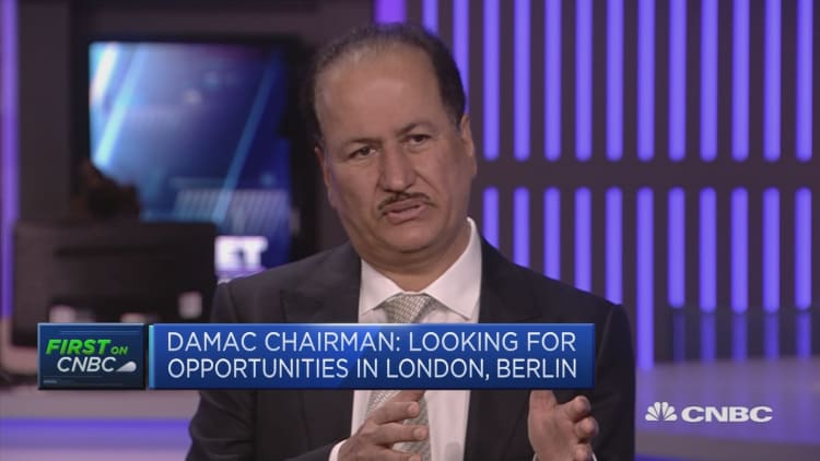 Looking for opportunities in London, Berlin: Damac Chair