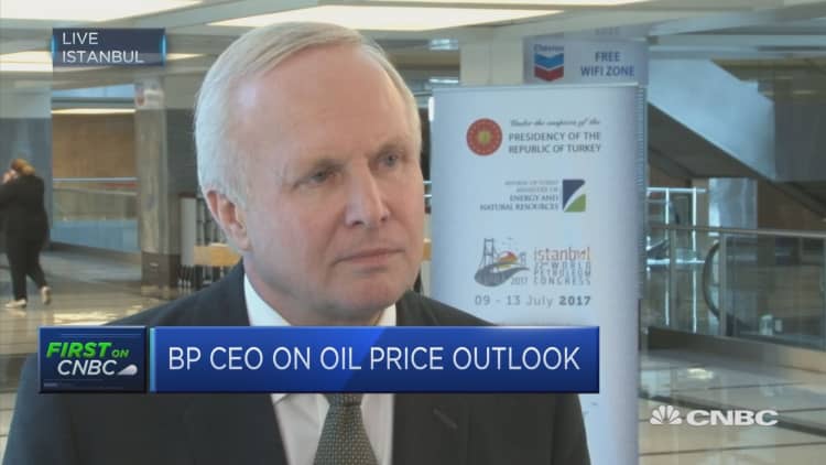 BP CEO: On a daily basis, oil market is in balance