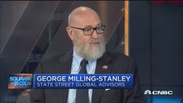 GLD 'easy way' to get exposure to gold: State Street's George Milling-Stanley