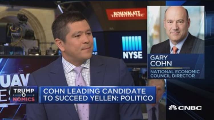 Gary Cohn would be 'fabulous' as Fed chair: Jim Cramer