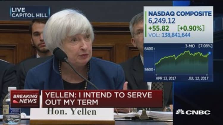 Yellen: As the economy improves we see it appropriate to remove accommodations